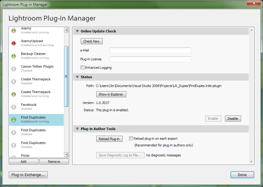 business manager plugin